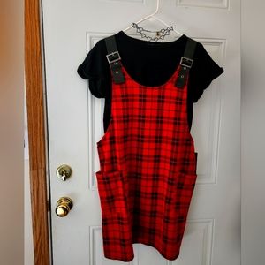 Punk plaid dress